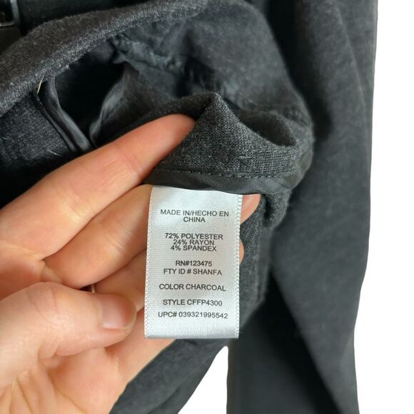 Catherine Malandrino Runway Style Ponte Moto Fitted Zip Jacket Women's Medium - Picture 4 of 5